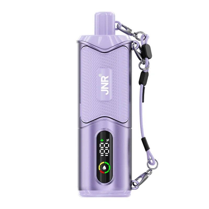 JNR Lov 66 Shishasip - vue de face - puff avec cordon, format bouteille.