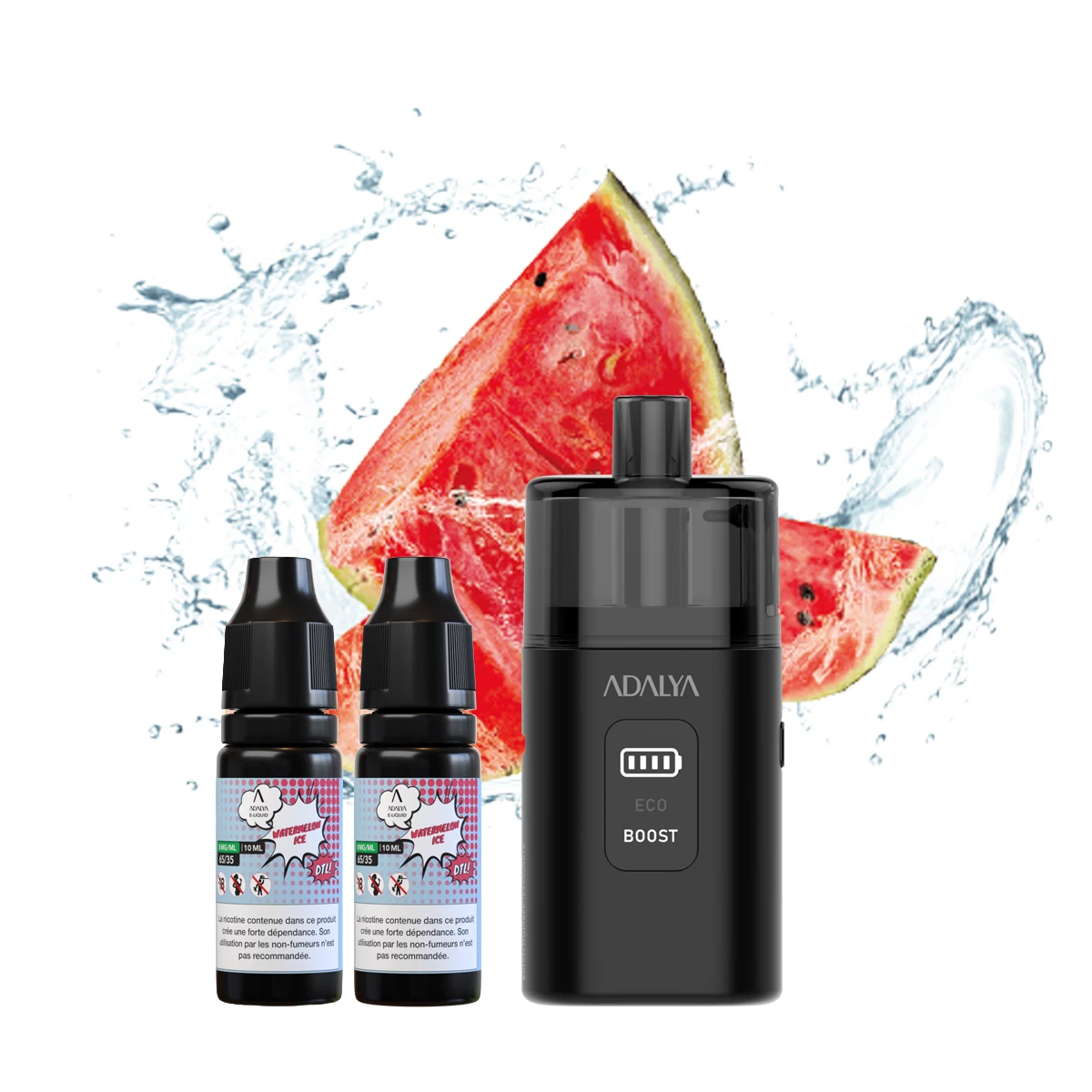 puff 30K adalya myvo - echicha goût watermelon ice (pastèque glacée)