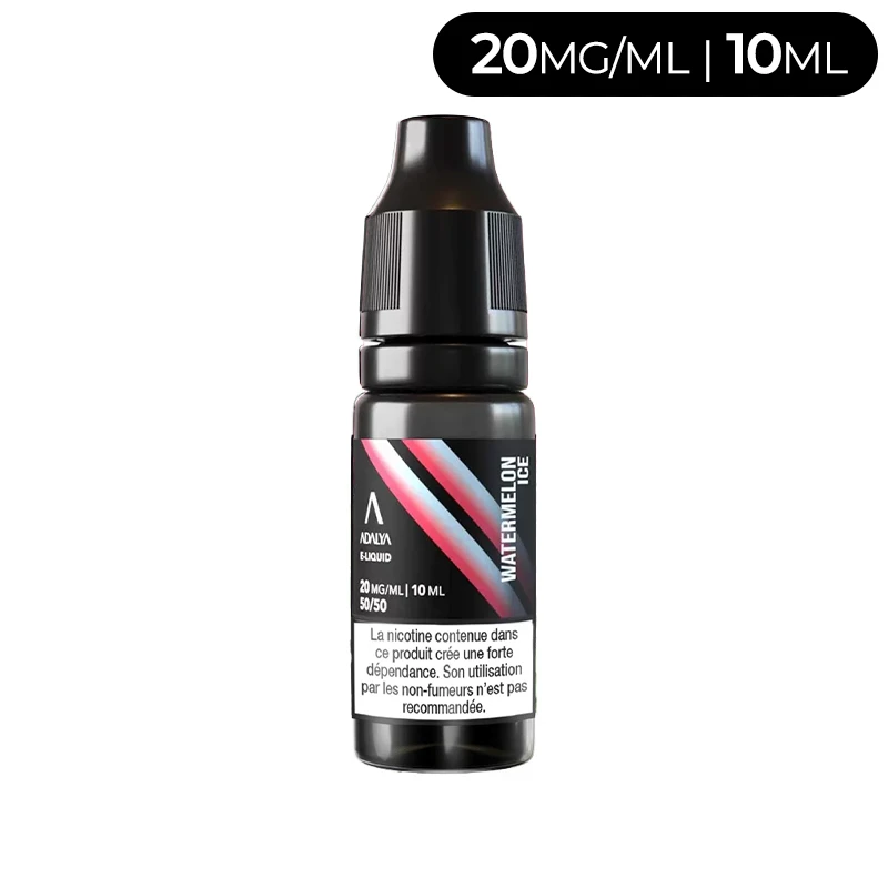 eliquide adalya 10 ml gout watermelon ice avec 20mg sels de nicotine