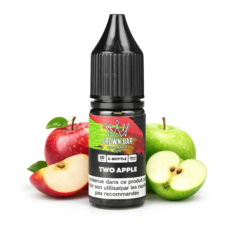 E-liquide Al Fakher 10 ml Two Apple 10 ml - double pomme