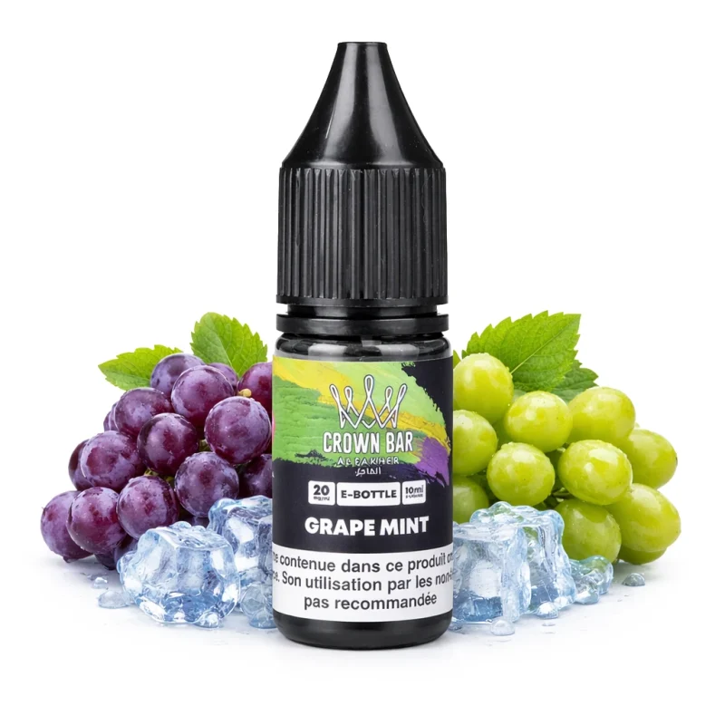 Adalya Grape mint - Le e-liquide frais et fruité à la fois - 20 mg nicotine salt