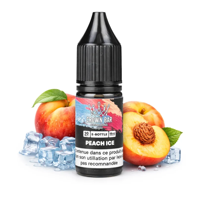 E-liquide Al Fakher Pêche glacée - 20mg de nicotine - PG/VG 50/50