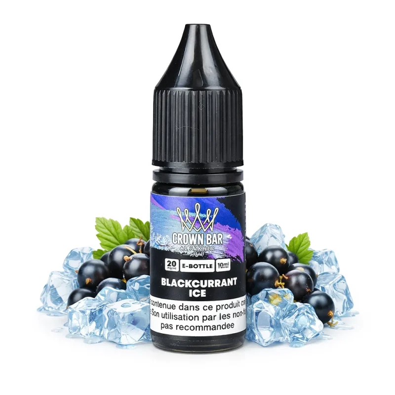 E liquide Al Fakher Blackcurrant ice 10 ml - goût myrtille glacé