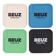 Grinder carré en chanvre naturel - marque BEUZ - Plusieurs coloris disponibles