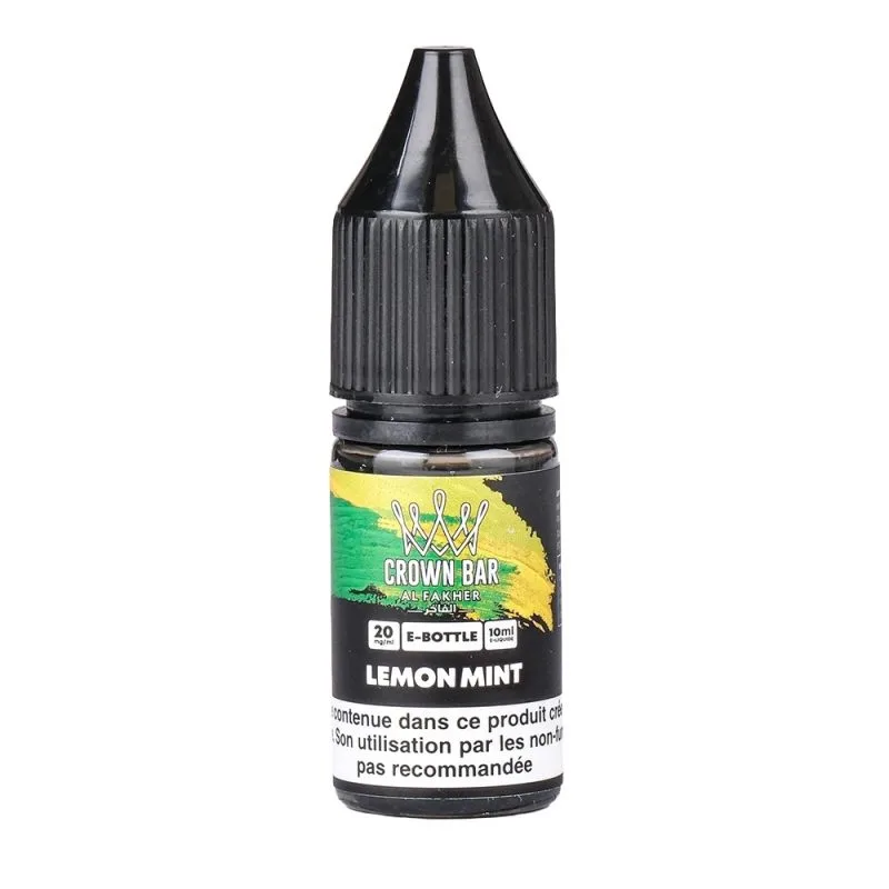 E-liquide Al Fakher Lemon mint - 20mg Sels de nicotine -liquide citron menthe pour cigarette electronique