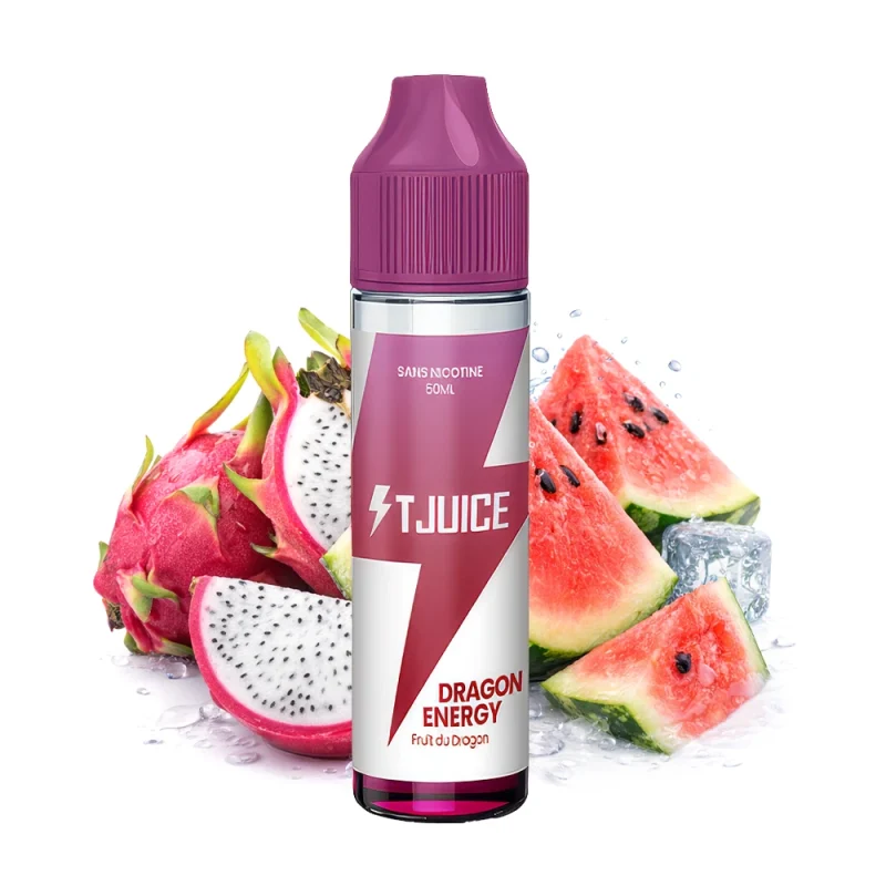 E-liquide TJuice 50 ml Dragon Energy - Sans nicotine