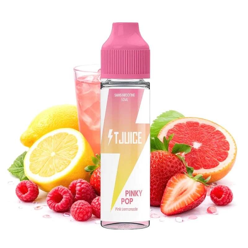 E liquide Pinky Pop TJuice 50 ml sans nicotine