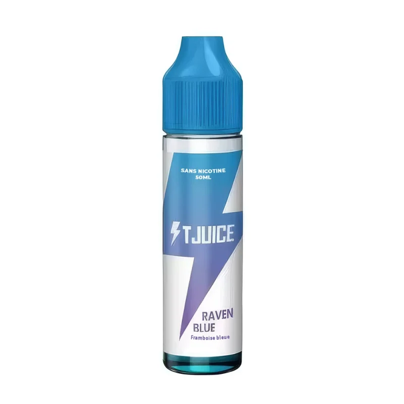 Raven Blue T-Juice 50 ml sans nicotine - Prêt à booster