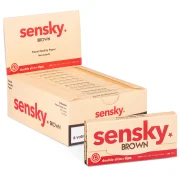 boite sensky brown slim double tips