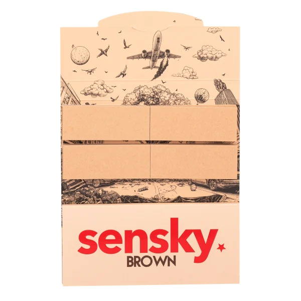 Carnet 2 en 1 - feuilles à rouler slim naturelles non blanchies + filtres tips carton perforés