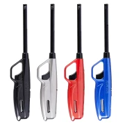 allume gaz embout long rechargeable en gaz - idéal cuisine ou barbecue