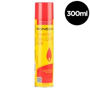 bouteille recharge de gaz pour briquets - marque RONSON - flacon 300 ml