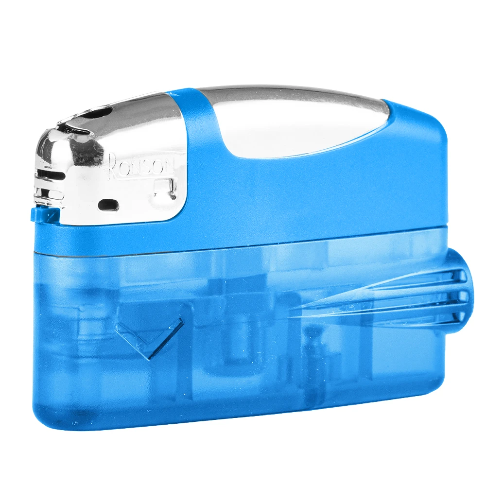 ronson v2000 varaflame electronic blue