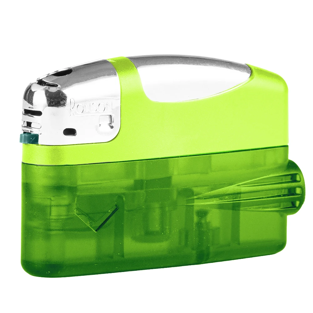 ronson v2000 varaflame electronic green