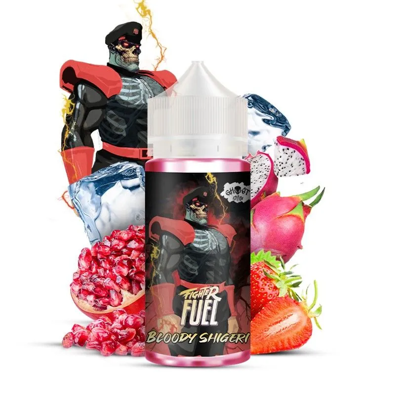 Bloody Shigeri Fighter Fuel 100 ml - E-liquide fruits rouges glacés