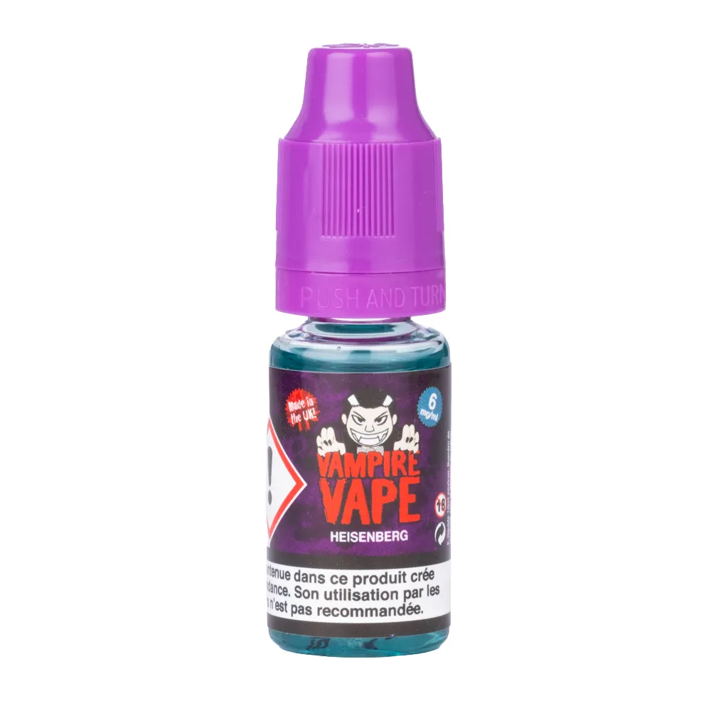 Eliquide Heisenberg Vampire Vape 6 mg de nicotine