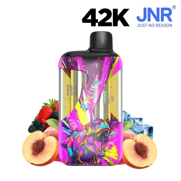Puff JNR 42K ZPluse 20 mg – Peach Berry + Summer Peach Ice