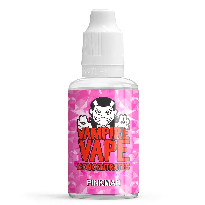 Concentré DIY Pinkman Vampire Vape 30 ml - flacon rose