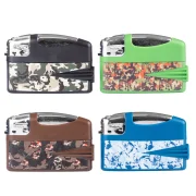 ronson v2000 briquets rechargeables motifs camouflage colorés