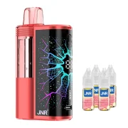 JNR Meteorite 100K Strawberry Bull- Puff 100 000 bouffées livrées avec 4 goûts fraise pastèque glacée JNR.