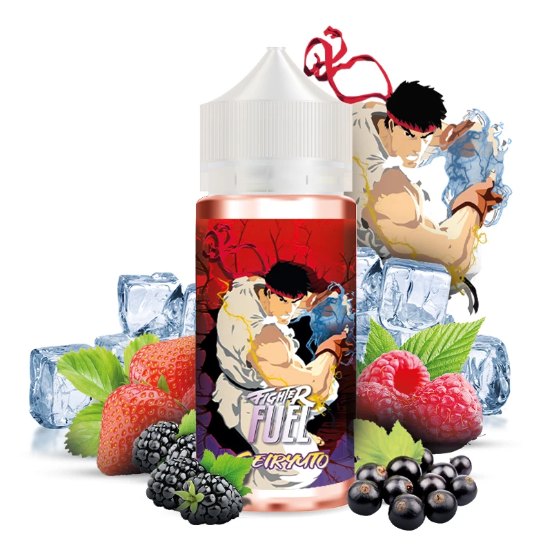 Fighter Fuel Seiryuto 100 ml - E-liquide raisin noir et fruits rouges glacés