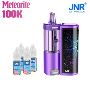 Puff JNR Meteorite - 100 000 taffes saveur Cerise Glacée