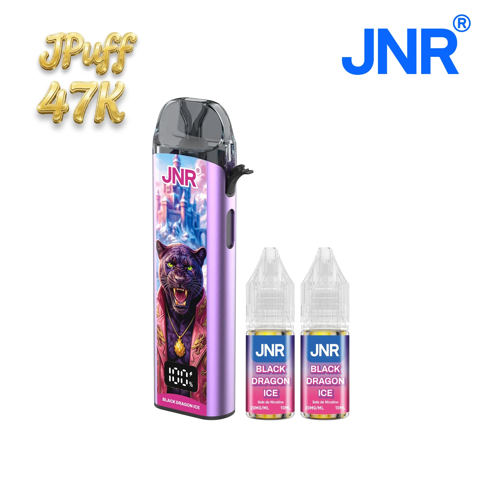 black dragon ice - kit complet avec e-liquide inclus