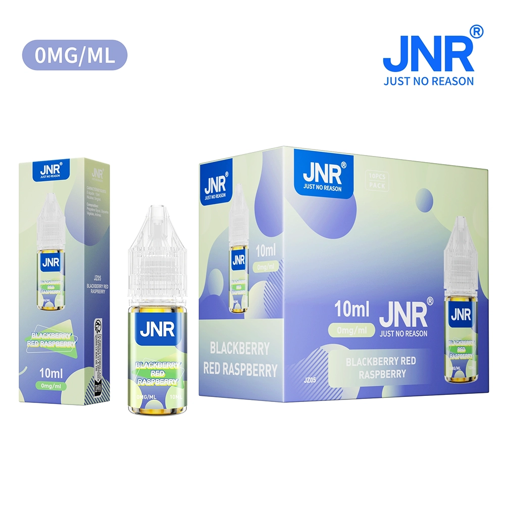 Eliquide JNR sans nicotine Blackberry red raspberry - Boite grossiste