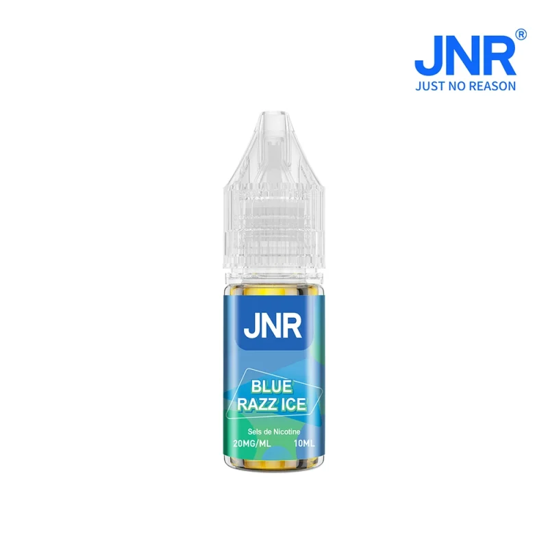 jnr blue razz ice eliquide 10 ml 2% nicotine