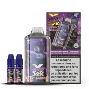 Puff 32K XFighter Fuel - Puff 32K livrée avec 2 flacons d'e-liquide maison fuel 10 ml sans nicotine.
