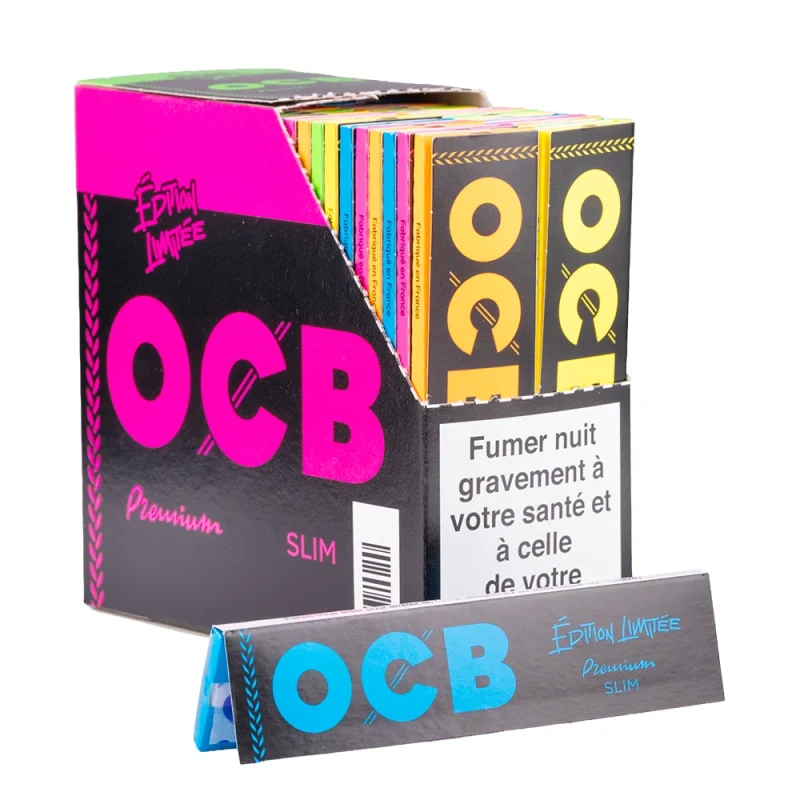 OCB Slim en édition limitée - Papier à rouler carnets collector