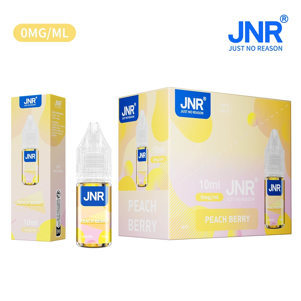 Eliquide JNR sans nicotine Peach berries - Boite grossiste