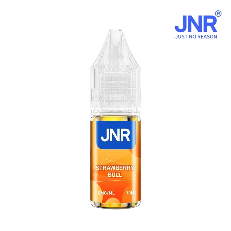 E Liquide JNR Strawberry Bull 0 mg - sans nicotine - flacon 10 ml