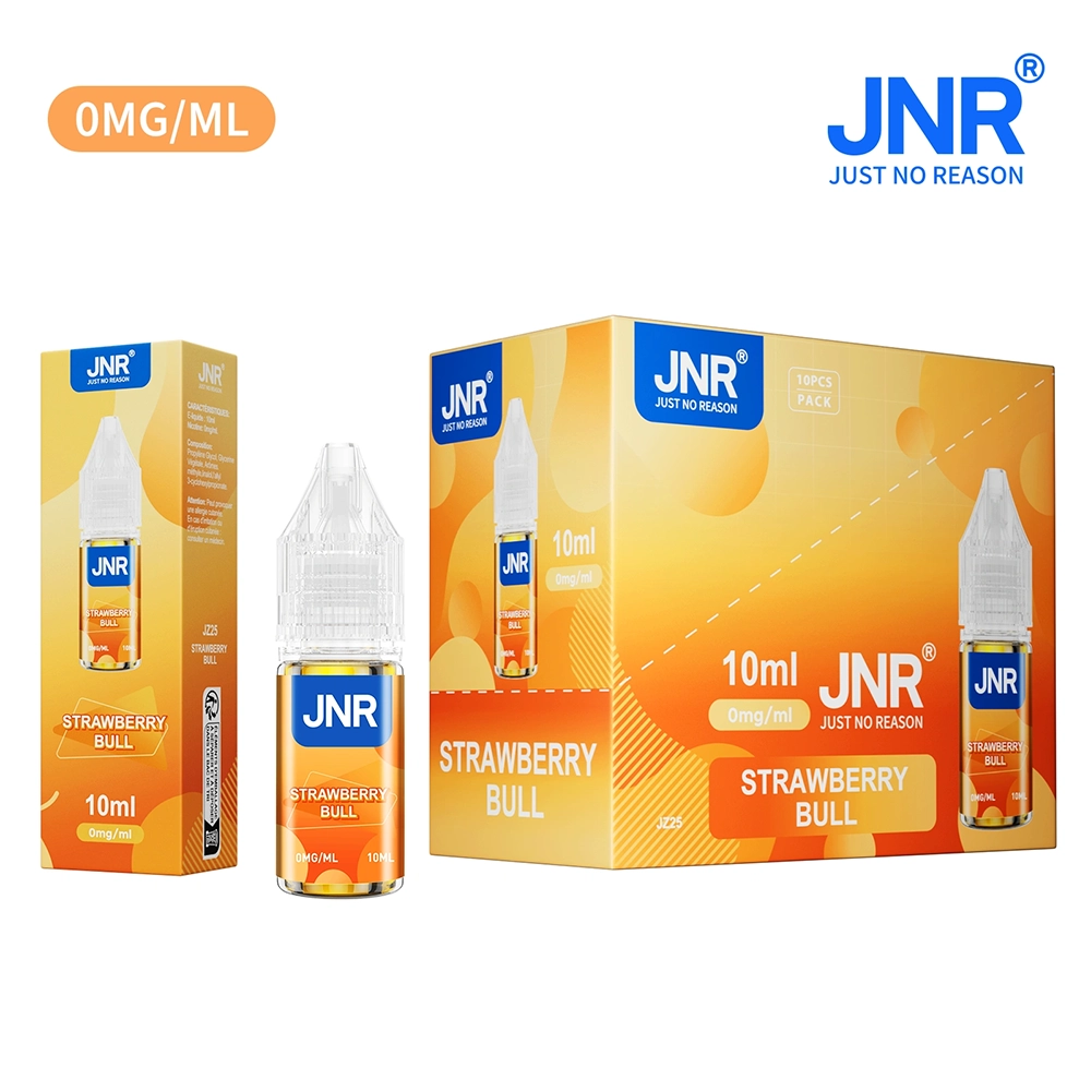 Eliquide JNR sans nicotine Strawberry Bull - Boite grossiste