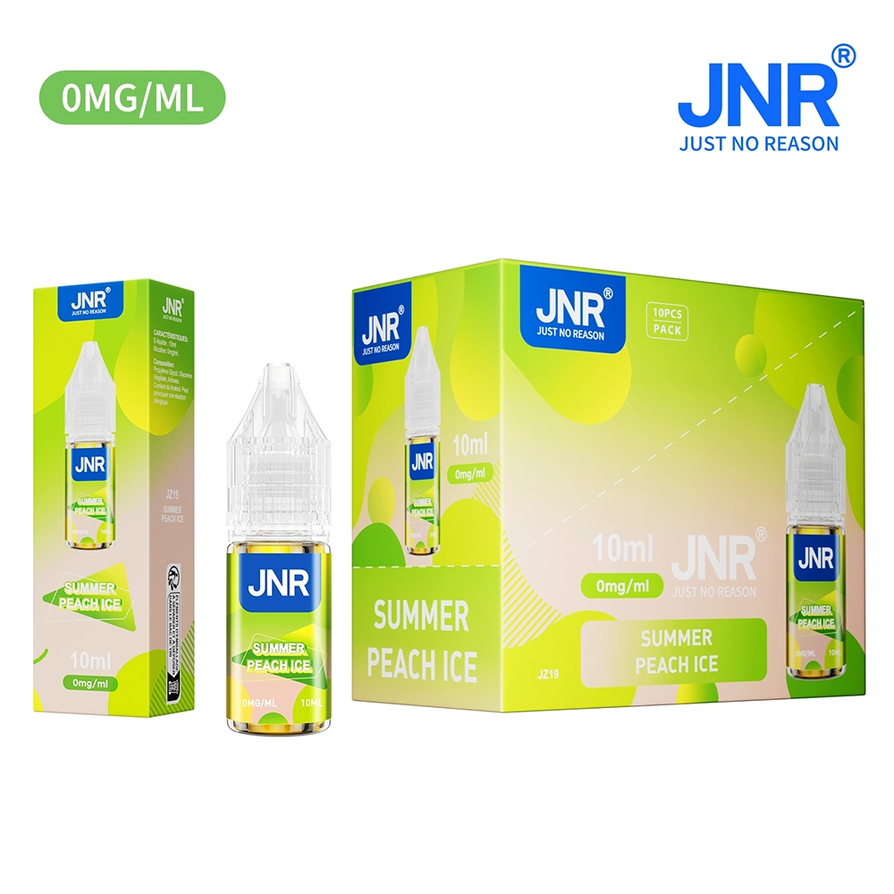 Eliquide JNR sans nicotine Summer Peach Ice - Boite grossiste