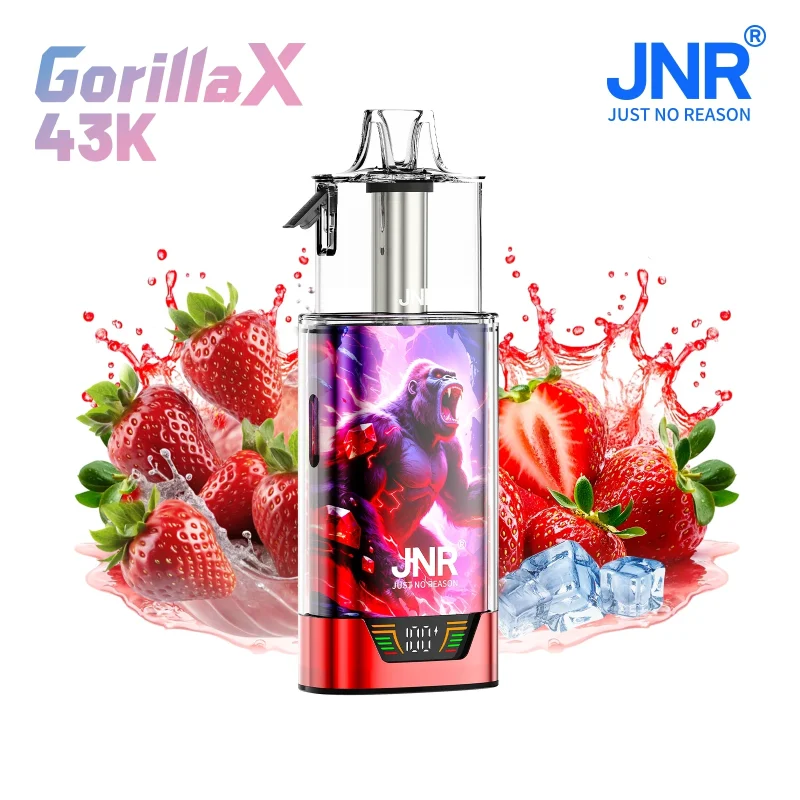 JNR Gorilla 43K 0mg – Strawberry Ice