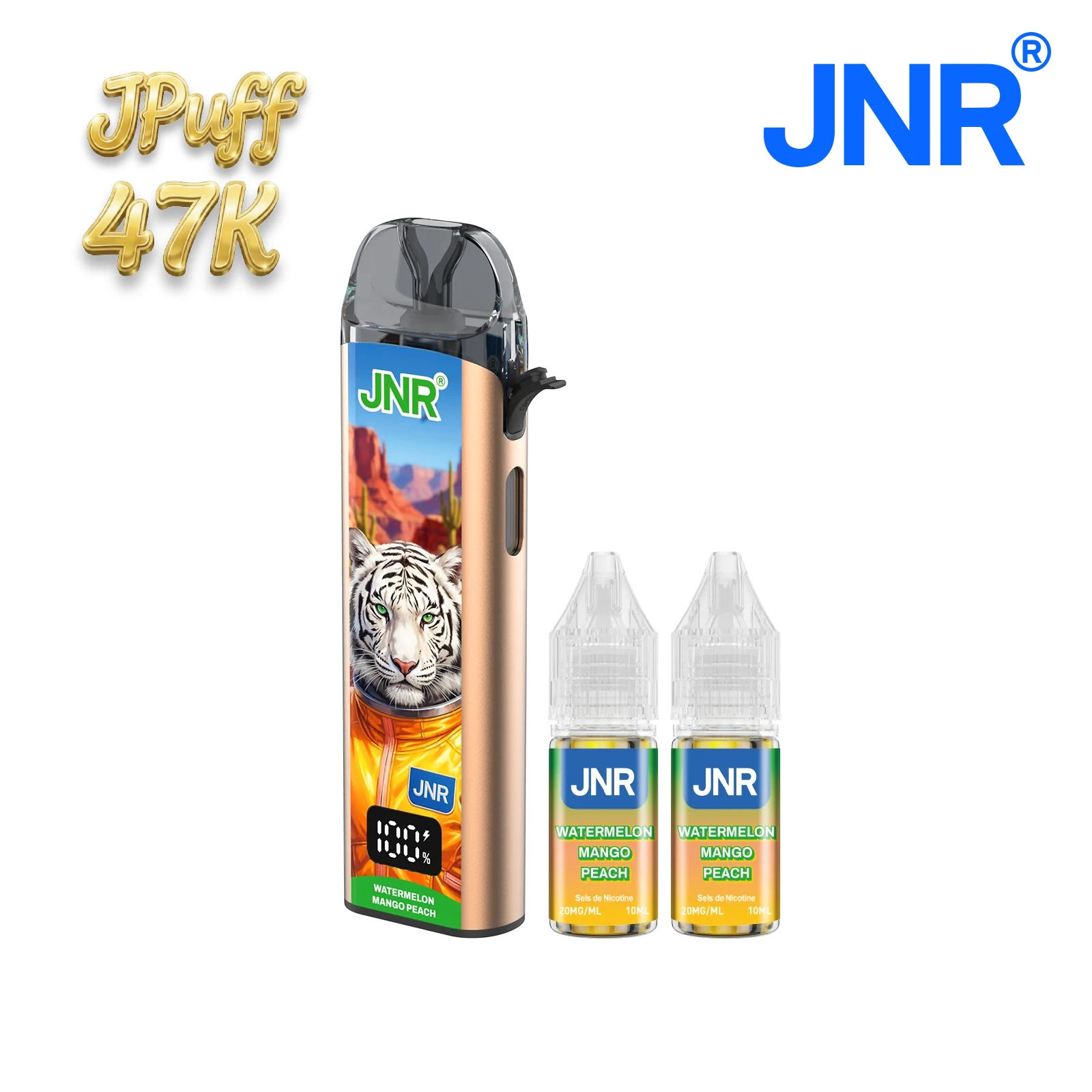 Puff JPuff 47K JNR Watermelon Mango Peach