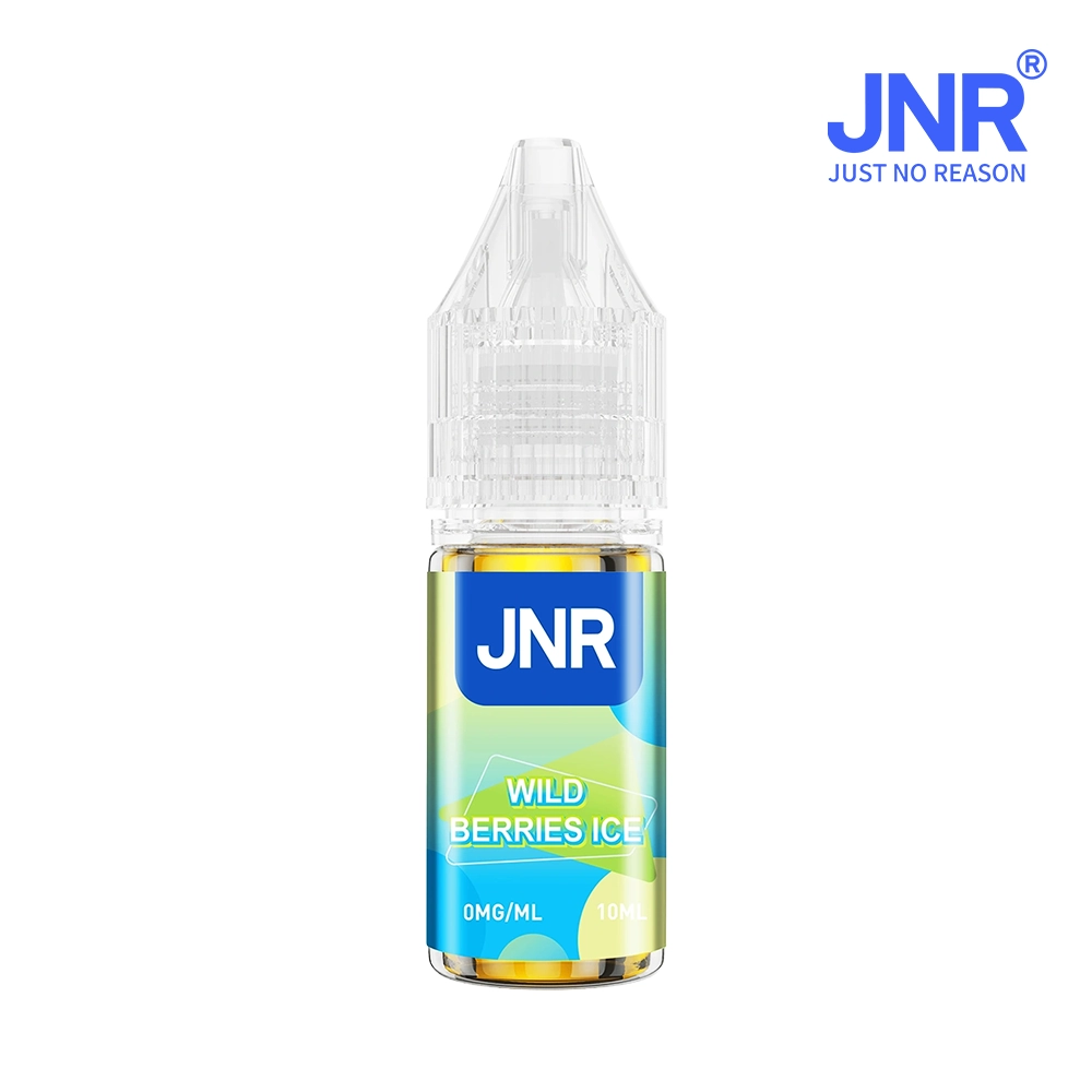 E-liquide JNR 10 ml Sans nicotine 0mg/ml - Goût Wild Berries Ice - Fiole avec bouchon sécurité enfant -50/50 PG/VG
