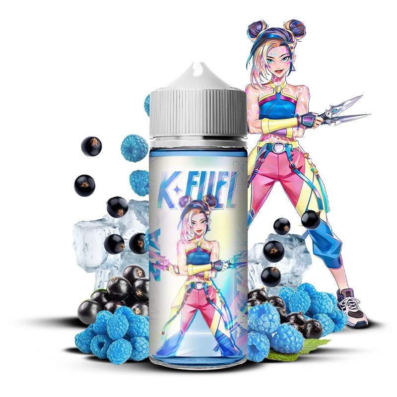 E-liquide 100 ml K-Fuel Zia - 0mg nicotine - Flacon prêt à booster