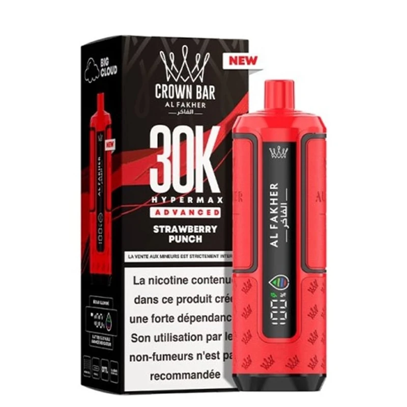 Puff Al Fakher Crown Bar 30K Double Pomme