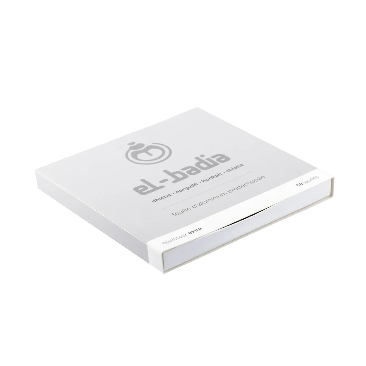 Paquet de 50 feuilles d'aluminium prédécoupées pour chicha - El Badia – Image 4