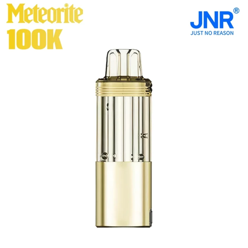 pod de remplacement pour la puff JNR 100K meteorite - coloris doré