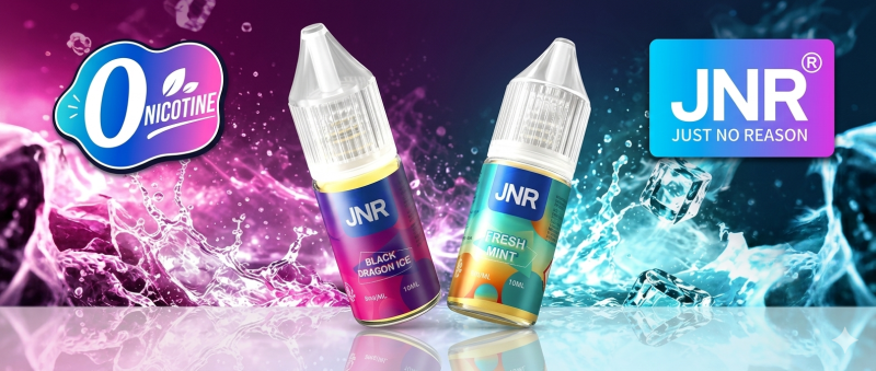 Nouveauté : découvrez les e-liquides JNR sans nicotine - 0mg de nicotine pour plus de plaisir, sans dépendance !