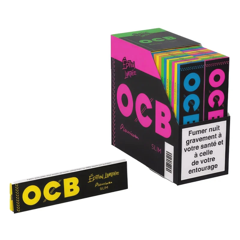 OCB Slim en édition limitée - Papier à rouler carnets collector