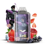 Puff XFighter 32K Dark Shigeri 0mg - Goût fruits rouges
