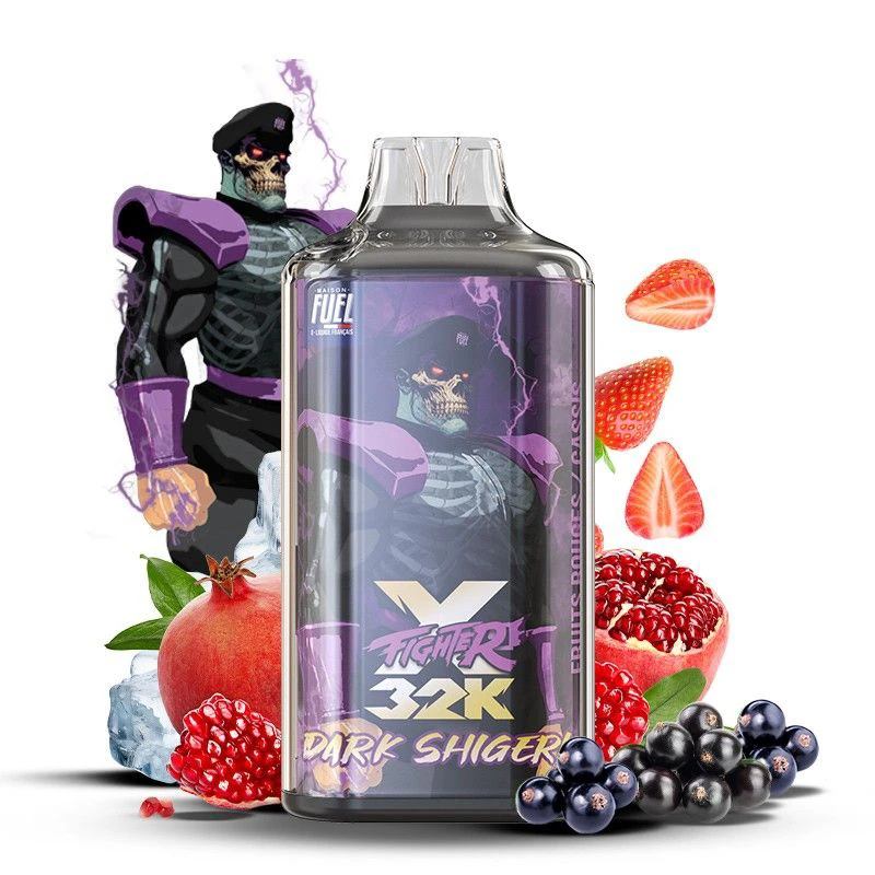 Puff XFighter 32K Dark Shigeri 0mg - Goût fruits rouges