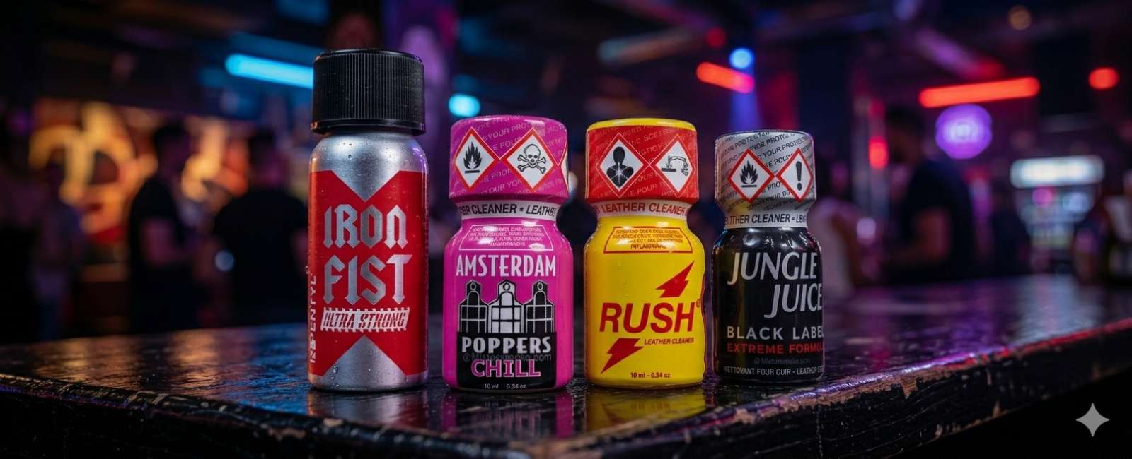 Trouvez le poppers idéal en 2 minutes - Conseils pour trouver le meilleur poppers.