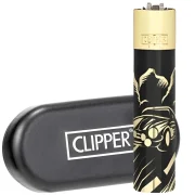 Briquet CLIPPER en métal collection 