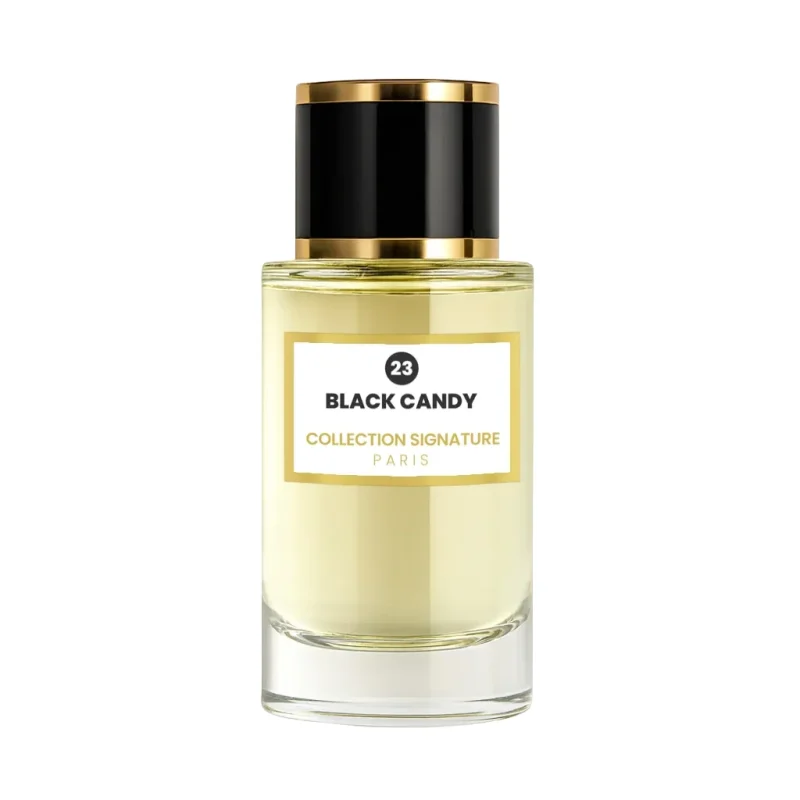 Flacon de parfum oriental dubai black candy à la vanille - par El Amir Parfumier - 50 ml