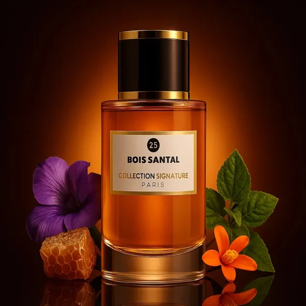 Bois Santal El Amir - Eau de Parfum orientale mixte 50 ml inspiré des parfums de dubaï.